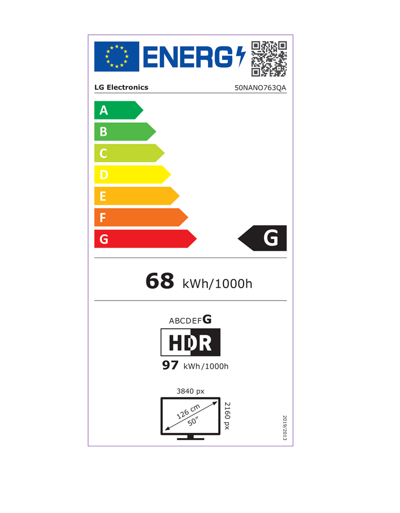 LG 50" 50NANO763QA 4K UHD NanoCell Smart LED TV