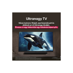 LG 50" 50NANO80A3B 4K UHD AI Smart NanoCell TV (Újracsomagolt)