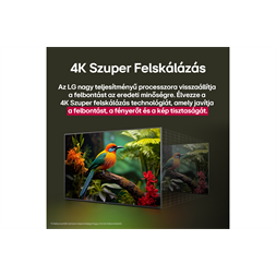 LG 50" 50NANO80A3B 4K UHD AI Smart NanoCell TV (Újracsomagolt)
