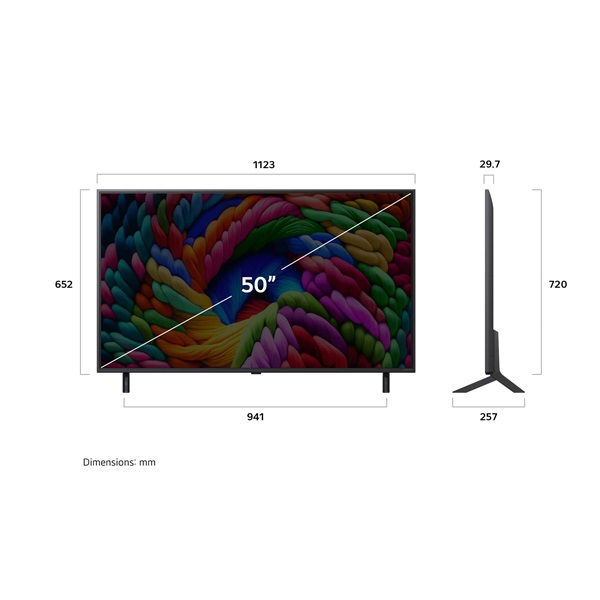 LG 50" 50NANO90A3B 4K UHD NanoCell AI Smart TV