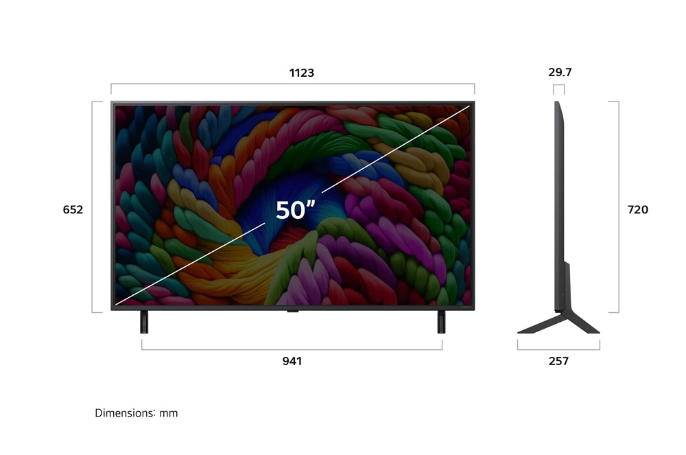 LG 50" 50NANO90A3B 4K UHD AI Smart NanoCell TV