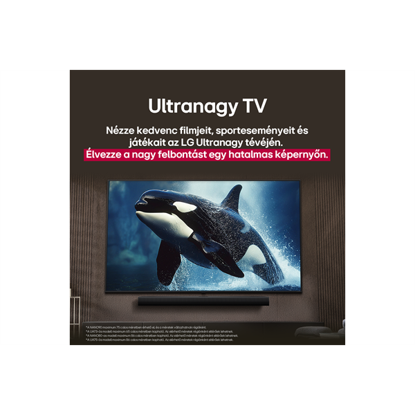 LG 50" 50NANO90A3B 4K UHD NanoCell AI Smart TV