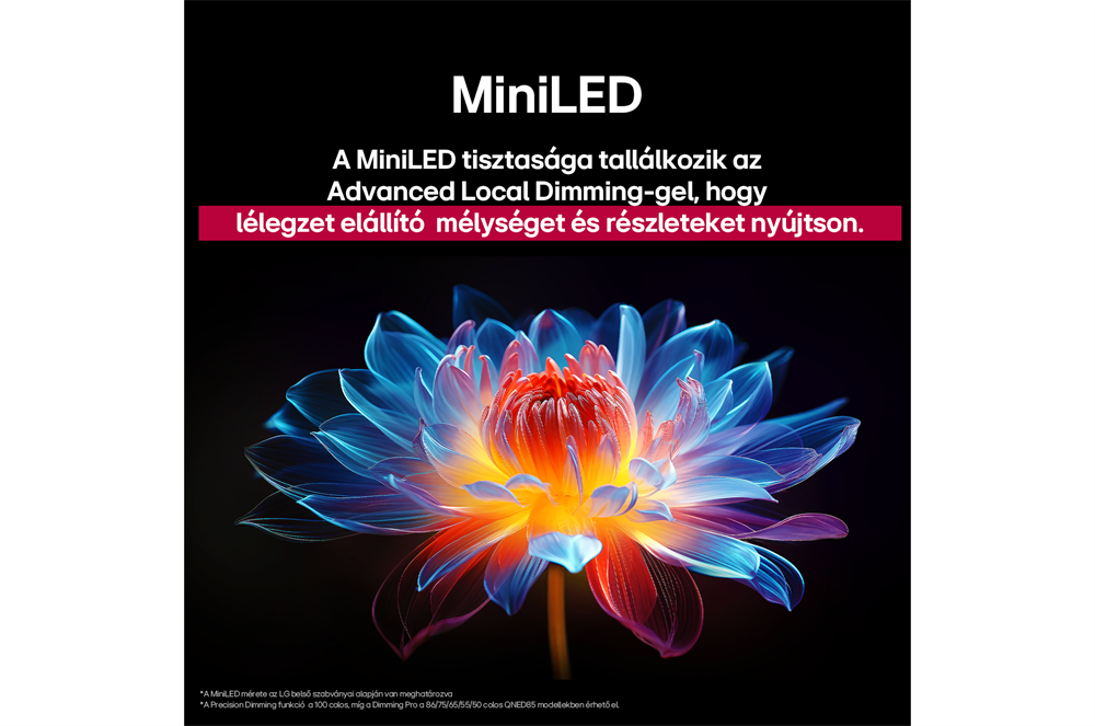 LG 55" 55QNED86A3A 4K UHD AI Smart QNED evo MiniLED TV