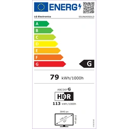 LG 55" 55UN640S 4K UHD Smart LFD kijelző