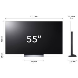 LG 55" OLED55C31LA 4K UHD OLED evo TV (Újracsomagolt)