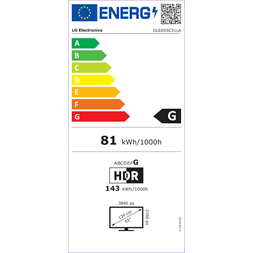 LG 55" OLED55C31LA 4K UHD OLED evo TV (Újracsomagolt)