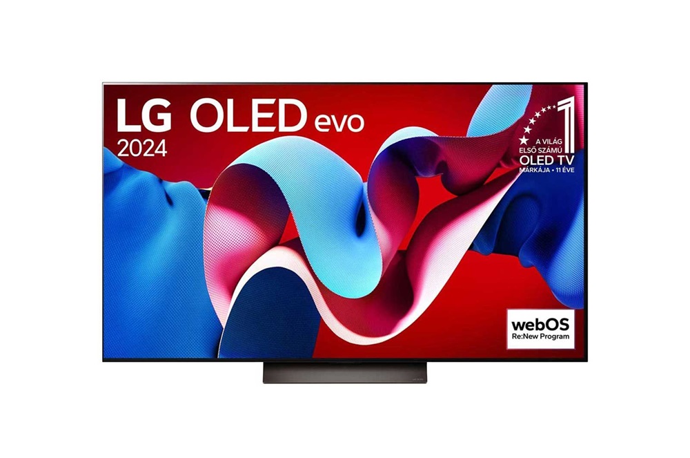 LG 55" OLED55C41LA 4K UHD Smart OLED evo TV (Újracsomagolt)