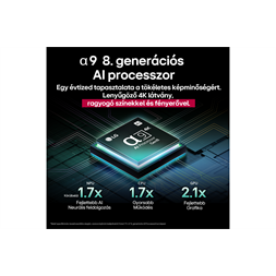 LG 55" OLED55C51LA 4K UHD AI Smart Gamer OLED evo TV (Újracsomagolt)