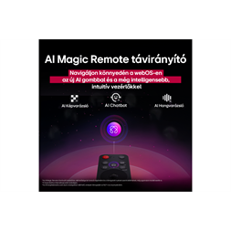 LG 55" OLED55C51LA 4K UHD AI Smart Gamer OLED evo TV (Újracsomagolt)