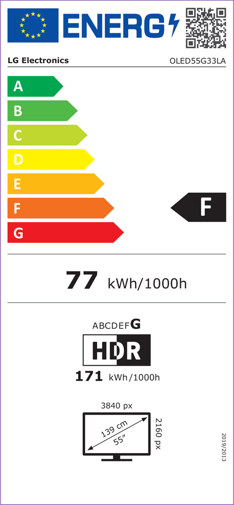 LG 55" OLED55G33LA 4K UHD OLED evo TV