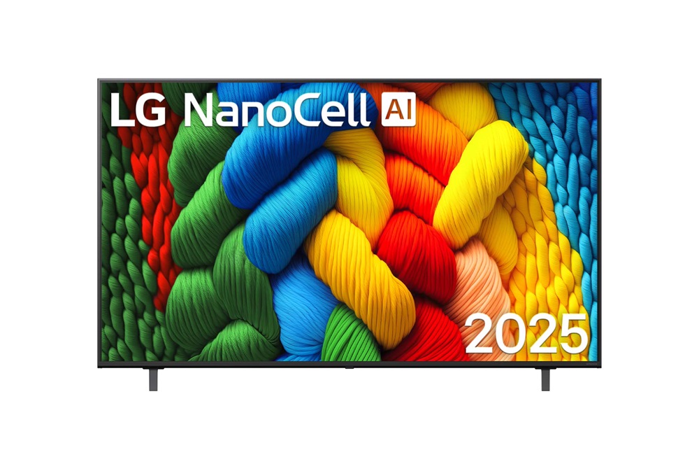 LG 65" 65NANO80A3B 4K UHD AI Smart NanoCell TV