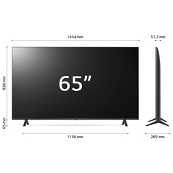 LG 65" 65UR78003LK 4K UHD Smart LED TV (Újracsomagolt)