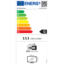 LG 65" OLED65M59LA 4K UHD AI Smart OLED evo TV