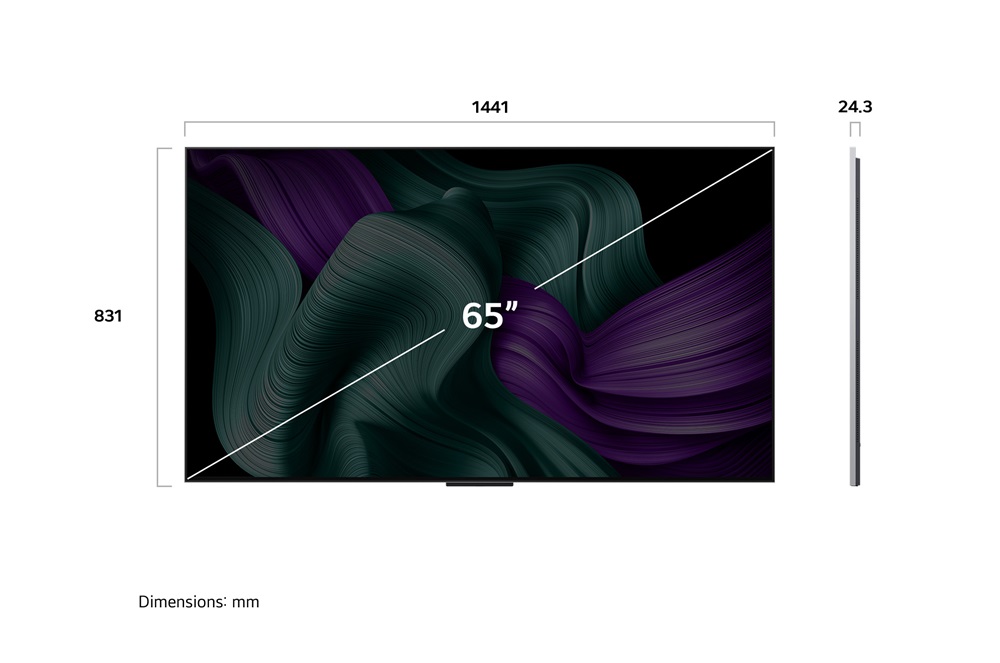 LG 65" OLED65M59LA 4K UHD AI Smart OLED evo TV