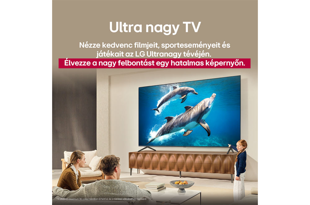 LG 75" 75QNED86A3A 4K UHD AI Smart QNED evo MiniLED TV