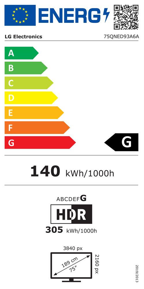 LG 75" 75QNED93A6A 4K UHD AI Smart Gamer QNED evo MiniLED TV