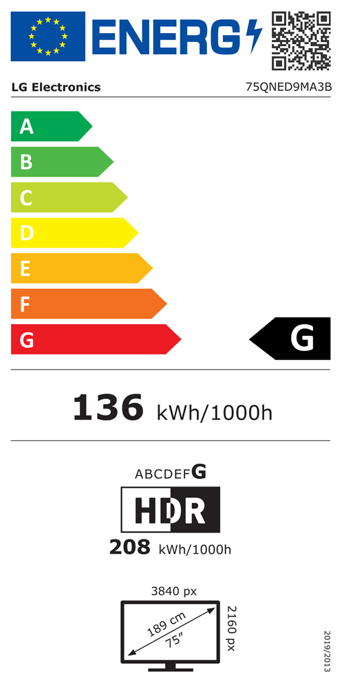 LG 75" 75QNED9MA3B 4K UHD AI Smart Gamer QNED evo MiniLED TV