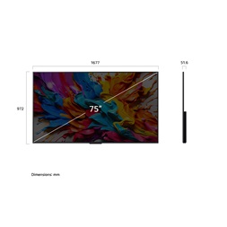 LG 75" 75QNED9MA3B 4K UHD AI Smart Gamer QNED evo MiniLED TV