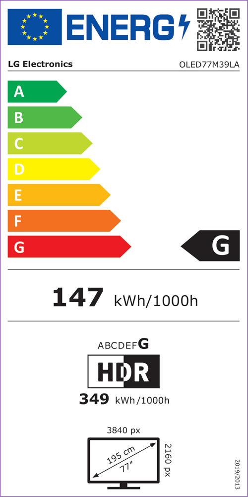 LG 77" OLED77M39LA 4K UHD Smart OLED evo TV