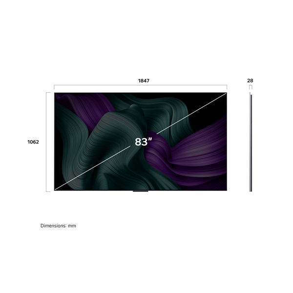 LG 83" OLED83M59LA 4K UHD AI Smart OLED evo TV