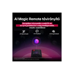 LG 86" 86QNED82A3B 4K UHD AI Smart QNED TV (Újszerű)