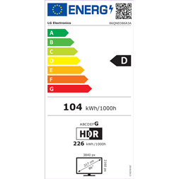 LG 86" 86QNED86A3A 4K UHD AI Smart QNED evo MiniLED TV