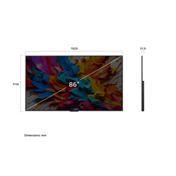 LG 86" 86QNED9MA3B 4K UHD AI Smart Gamer QNED evo MiniLED TV