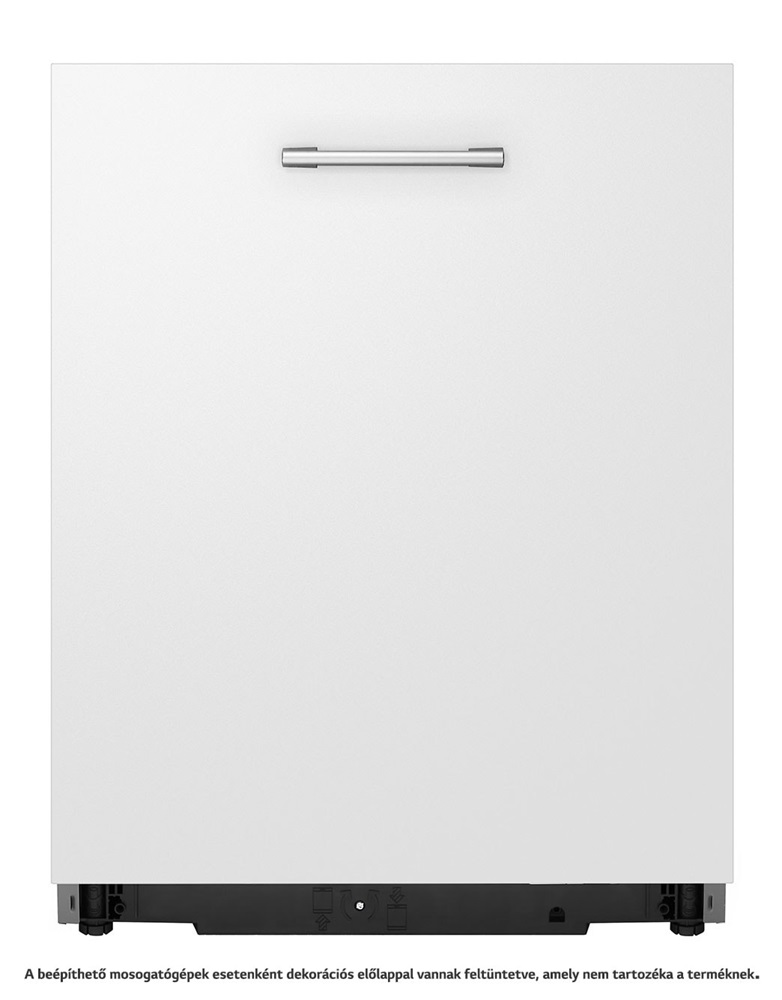 LG DB325TXS szürke, programok száma: 10, beépíthető, 14 terítékes mosogatógép 