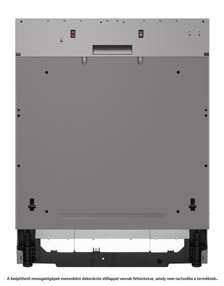 LG DB325TXS szürke, programok száma: 10, beépíthető, 14 terítékes mosogatógép 