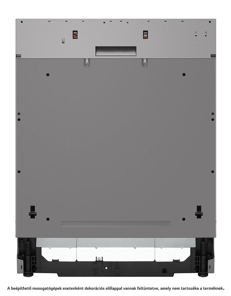 LG DB425TXS szürke, programok száma: 10, beépíthető, 14 terítékes mosogatógép 
