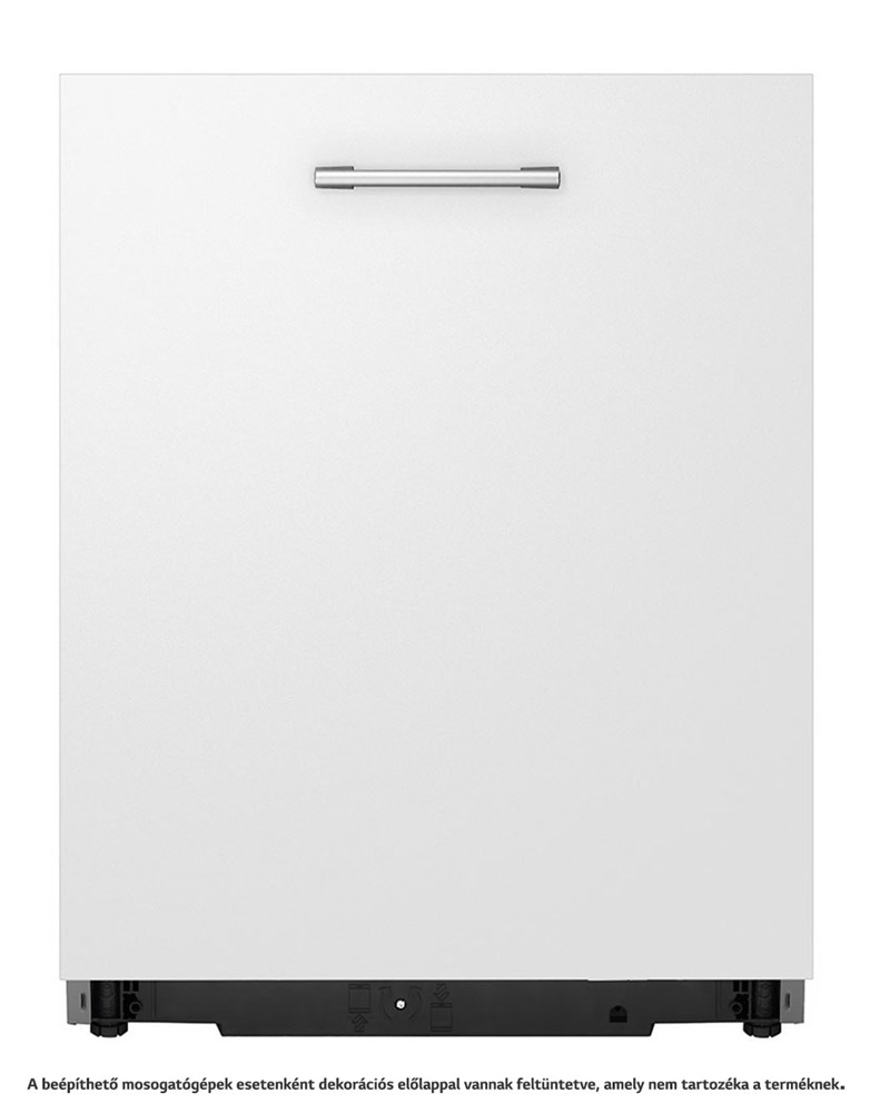 LG DB425TXS szürke, programok száma: 10, beépíthető, 14 terítékes mosogatógép 