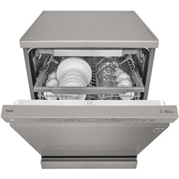 LG DF365FPS inox, programok száma: 10, szabadonálló, 14 terítékes mosogatógép 
