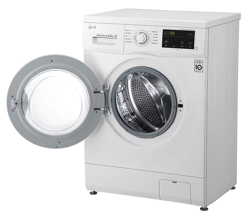 LG F2J3WN3WE fehér, elöltöltős, keskeny, max.1200ford., 6,5 kg, mosógép