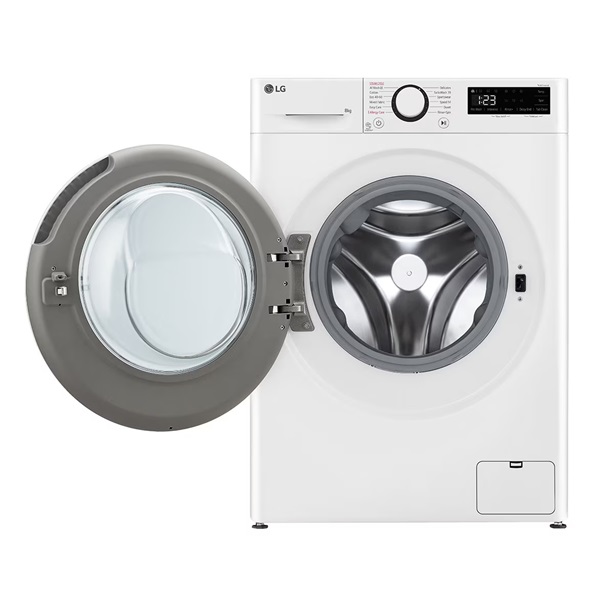 LG F2WR508S0W fehér, elöltöltős, keskeny, max.1200ford., 8 kg, mosógép
