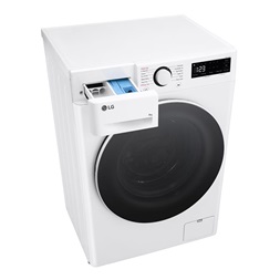 LG F2WR508S0W fehér, elöltöltős, keskeny, max.1200ford., 8 kg, mosógép