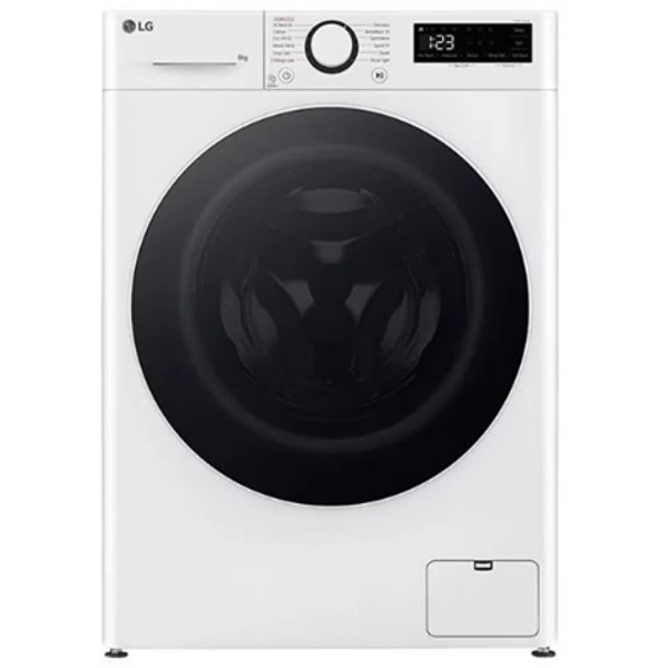 LG F2WR508S0W fehér, elöltöltős, keskeny, max.1200ford., 8 kg, mosógép