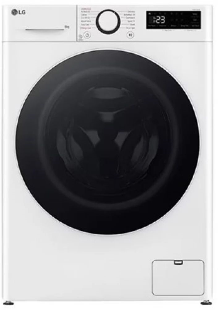 LG F2WR508S0W fehér, elöltöltős, keskeny, max.1200ford., 8 kg, mosógép