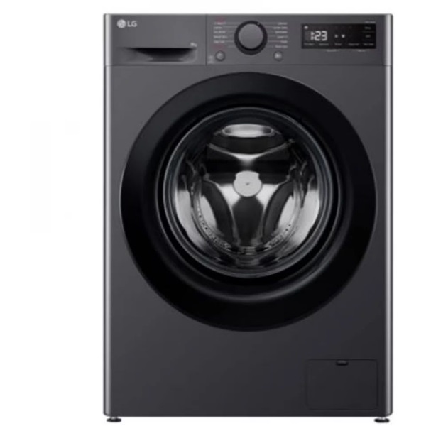LG F2WR508SBM inox, elöltöltős, keskeny, max.1200ford., 8 kg, mosógép (Újszerű)
