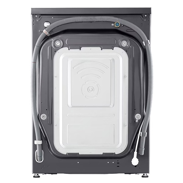 LG F2WR508SBM inox, elöltöltős, keskeny, max.1200ford., 8 kg, mosógép (Újszerű)
