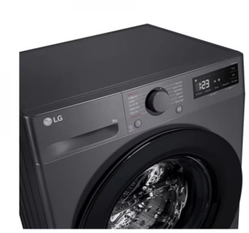 LG F2WR508SBM inox, elöltöltős, keskeny, max.1200ford., 8 kg, mosógép