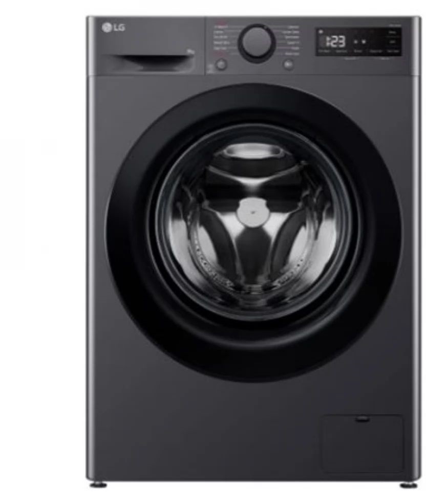 LG F2WR508SBM inox, elöltöltős, keskeny, max.1200ford., 8 kg, mosógép