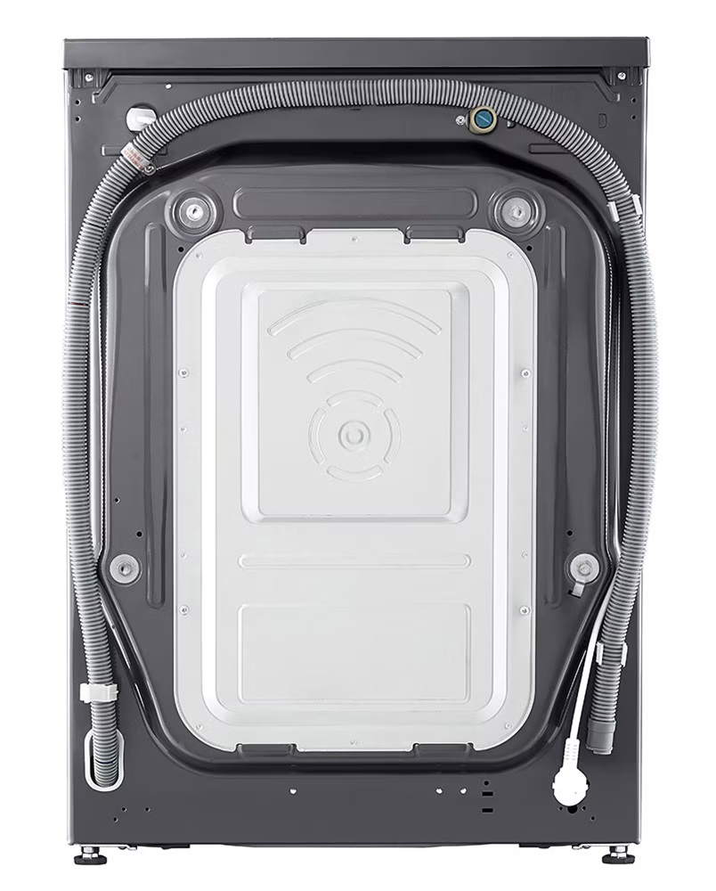 LG F2WR508SBM inox, elöltöltős, keskeny, max.1200ford., 8 kg, mosógép
