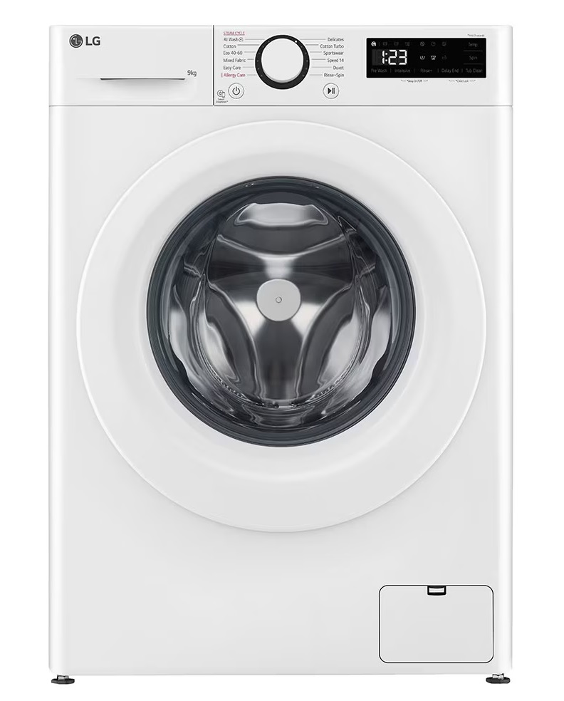 LG F4WR509SWW fehér, elöltöltős, max.1400ford., 9 kg, mosógép