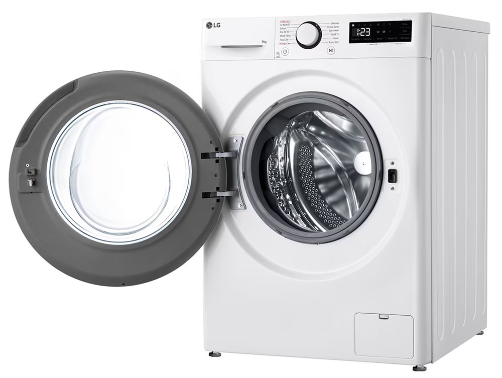 LG F4WR509SWW fehér, elöltöltős, max.1400ford., 9 kg, mosógép
