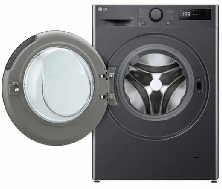 LG F4WR511S2M inox, elöltöltős, max.1400ford., 11 kg, mosógép