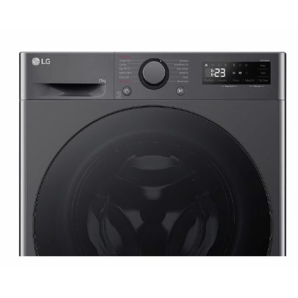 LG F4WR511S2M 11 kg sötét inox elöltöltős mosógép