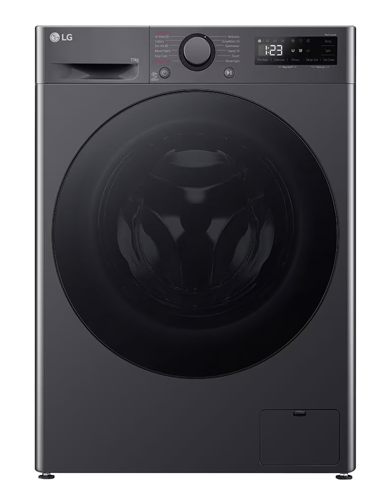LG F4WR511S2M inox, elöltöltős, max.1400ford., 11 kg, mosógép