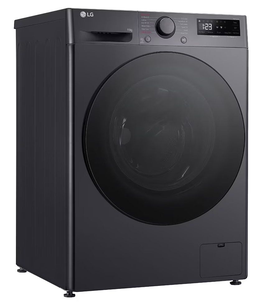 LG F4WR511S2M inox, elöltöltős, max.1400ford., 11 kg, mosógép