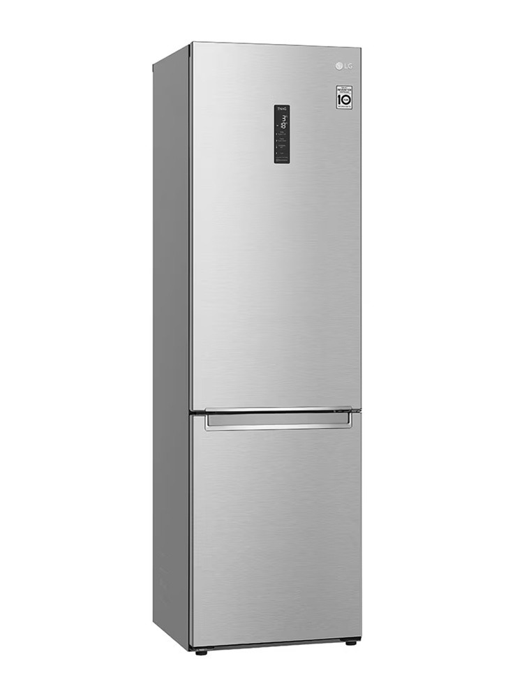 LG GBB72NSUCN1 inox, alulfagyasztós, Hűtő:277L, Fagyasztó:107L, DoorCooling + LINEAR Cooling hűtőszekrény