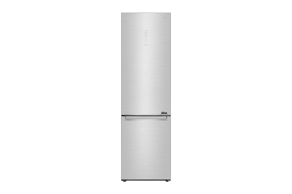 LG GBB92STABP inox, alulfagyasztós, Hűtő:277L, Fagyasztó:107L, DoorCooling + LINEAR Cooling hűtőszekrény